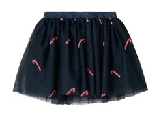 Name It dark sapphire julestok nederdel